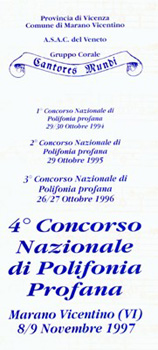 Programma di sala